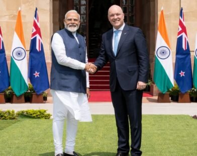 PM Modi and New Zealand PM Christopher Luxon confirm India–New Zealand Free Trade Agreement